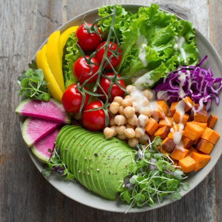 Vegan salad bowl