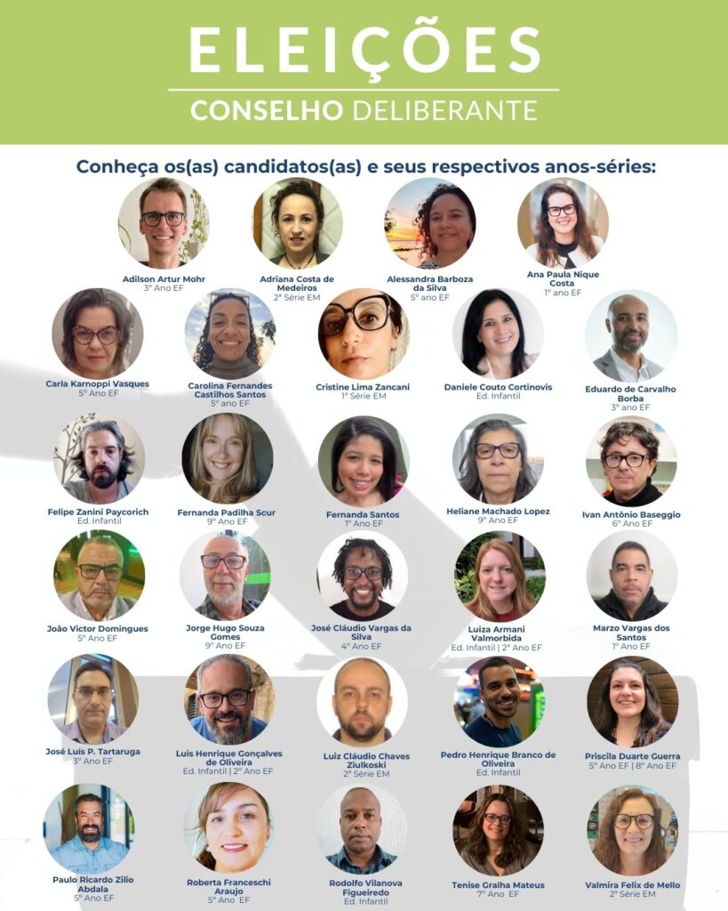 Candidatos Conselho Deliberante 2025
